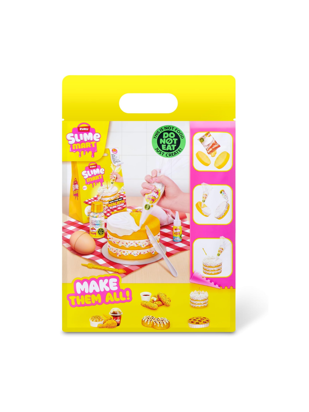 Slime MART Shopping Bag Birthday Cake Slime Toy – 15915A