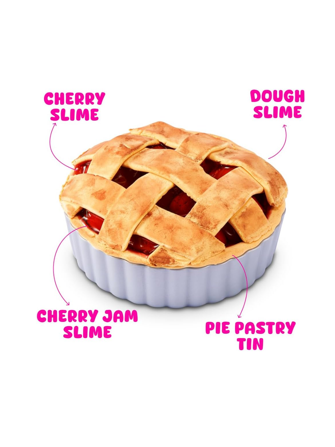 Slime MART Shopping Bag Cherry Pie Slime Toy – 15915E