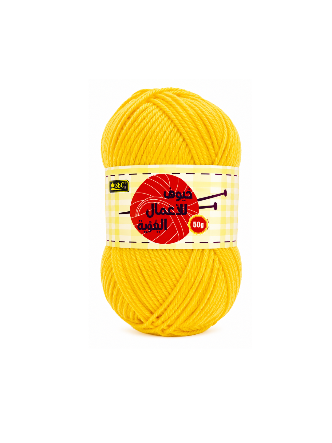 SBC Wool Yarn 50g - Yellow Main image