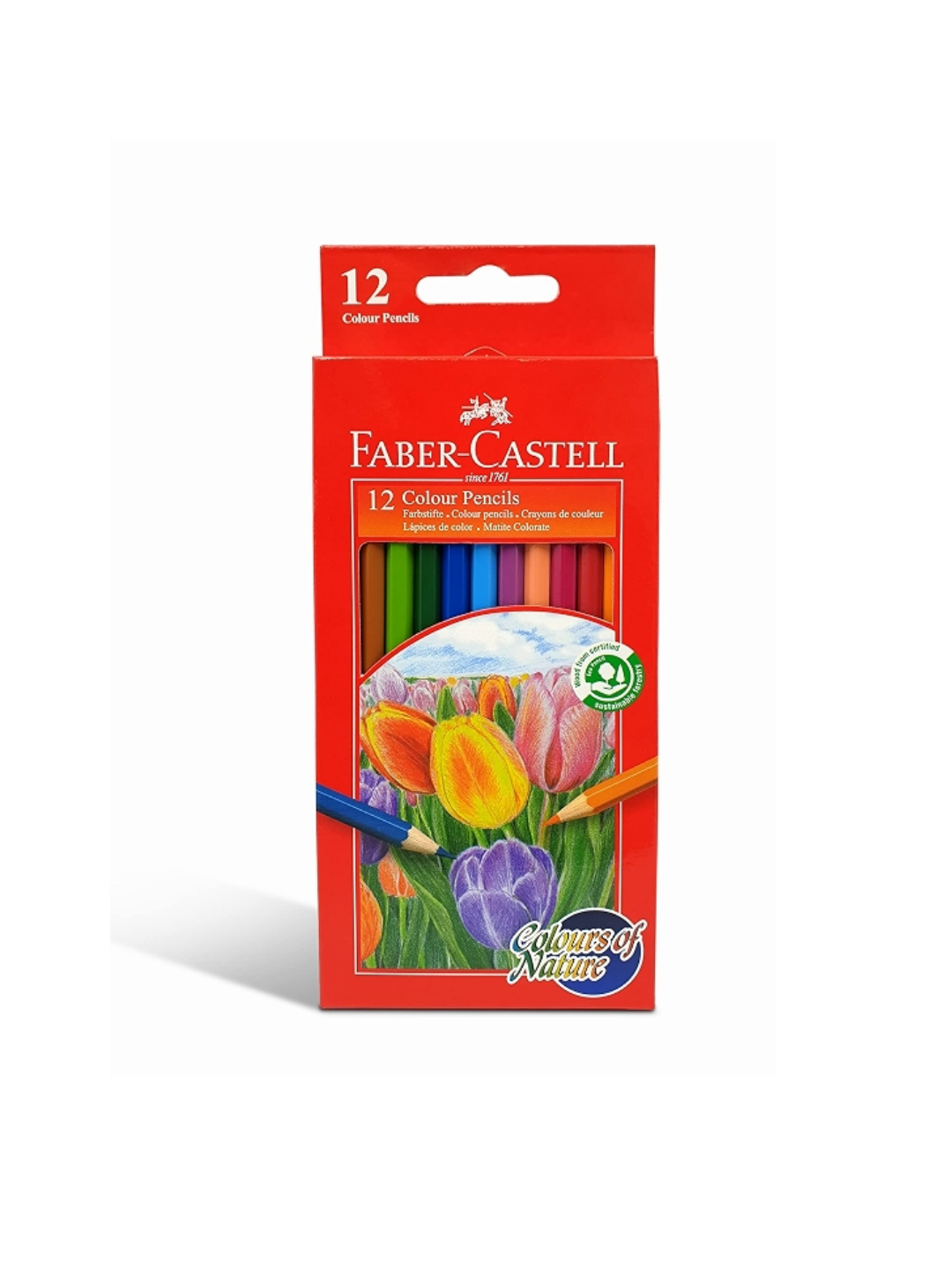 Faber-Castell Colors Of Nature - Color Pencils 12 Colors Main image