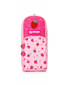 Techno Fruits Colourful Dual-Zipper Pencil Case