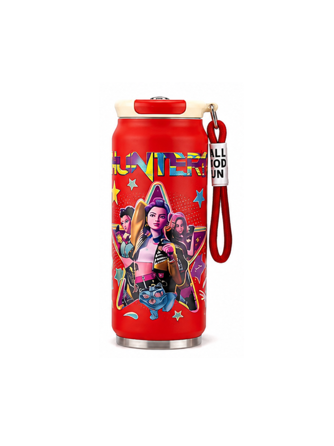 KPOP Demon Hunters Kids Water Bottle Sipper- Assorted Color