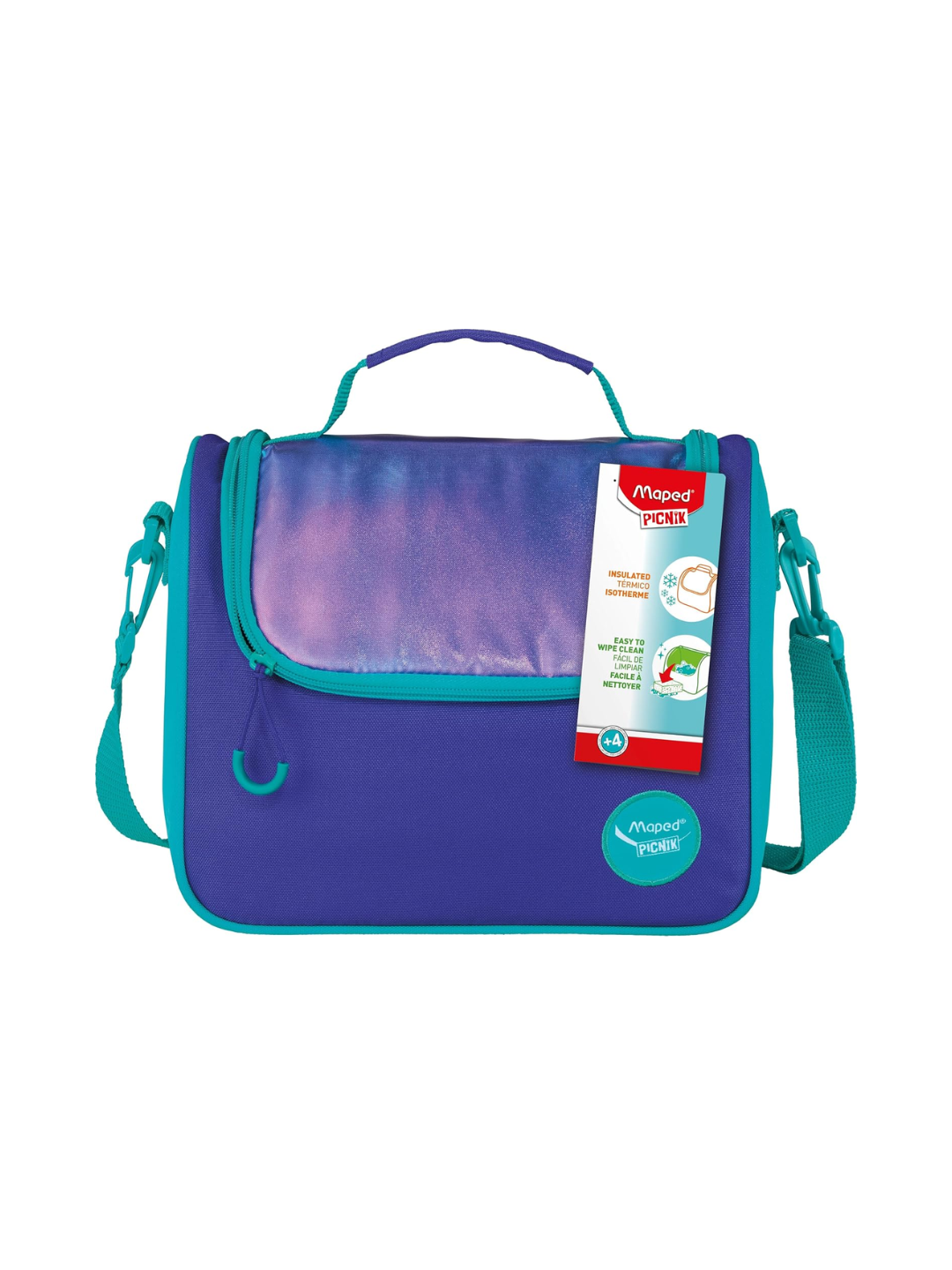 Maped Picnik Origins Lunch Bag Aqua Blue MD-872108 صورة ثانوية
