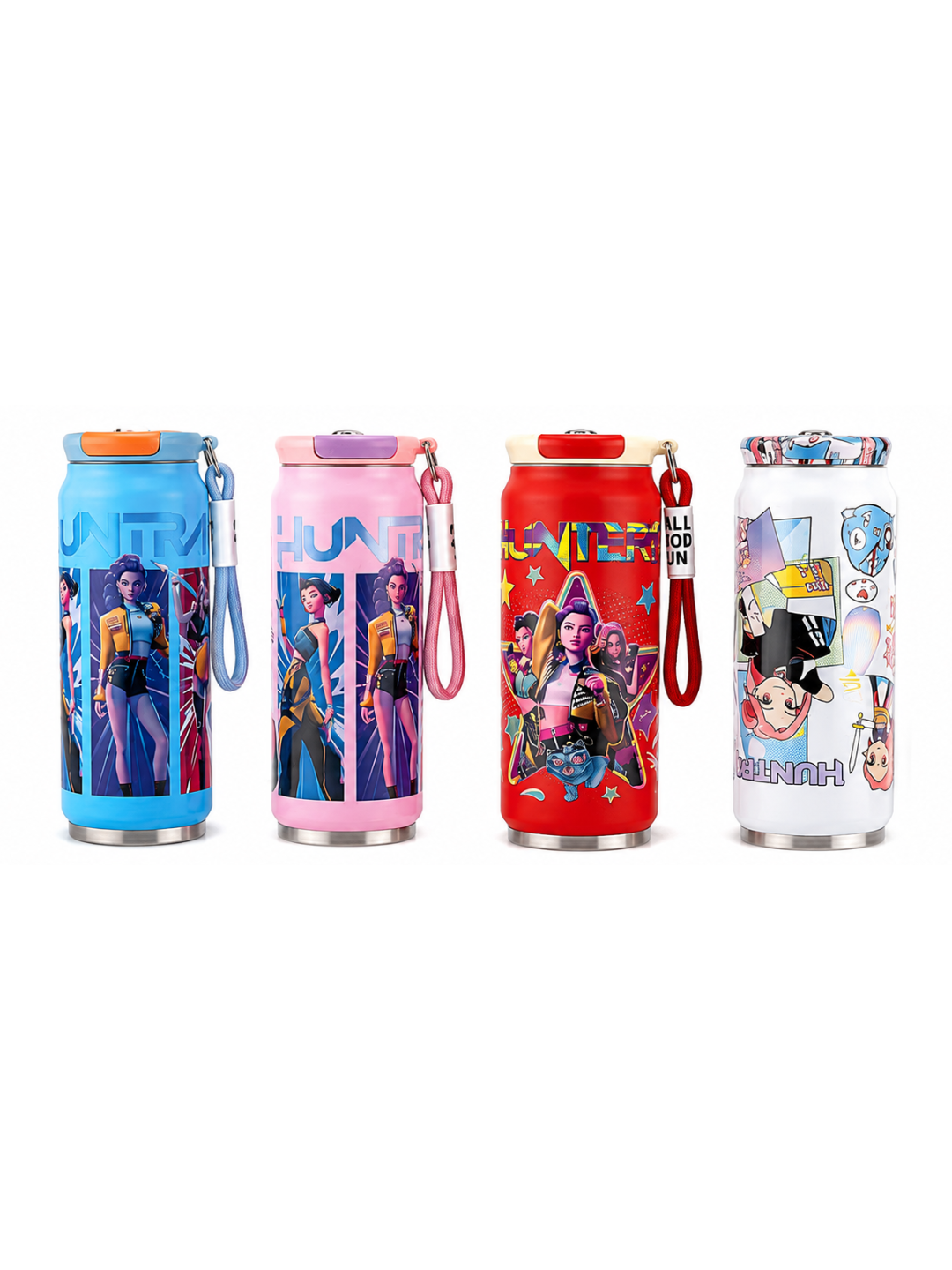 KPOP Demon Hunters Kids Water Bottle Sipper- Assorted Color