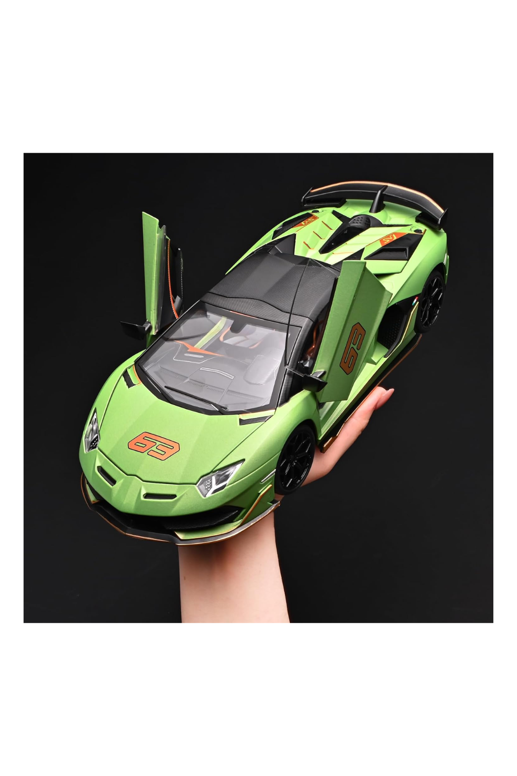 Lamborghini Aventador SVJ 63 1:18 Scale Die-Cast Model Car – CZ1812A Asst