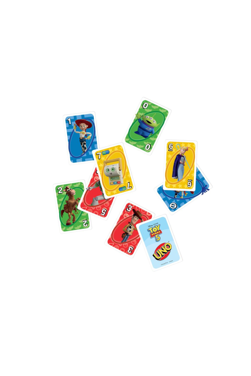 Mattel Games UNO Disney Pixar Toy Story 5 Card Game - JLN03