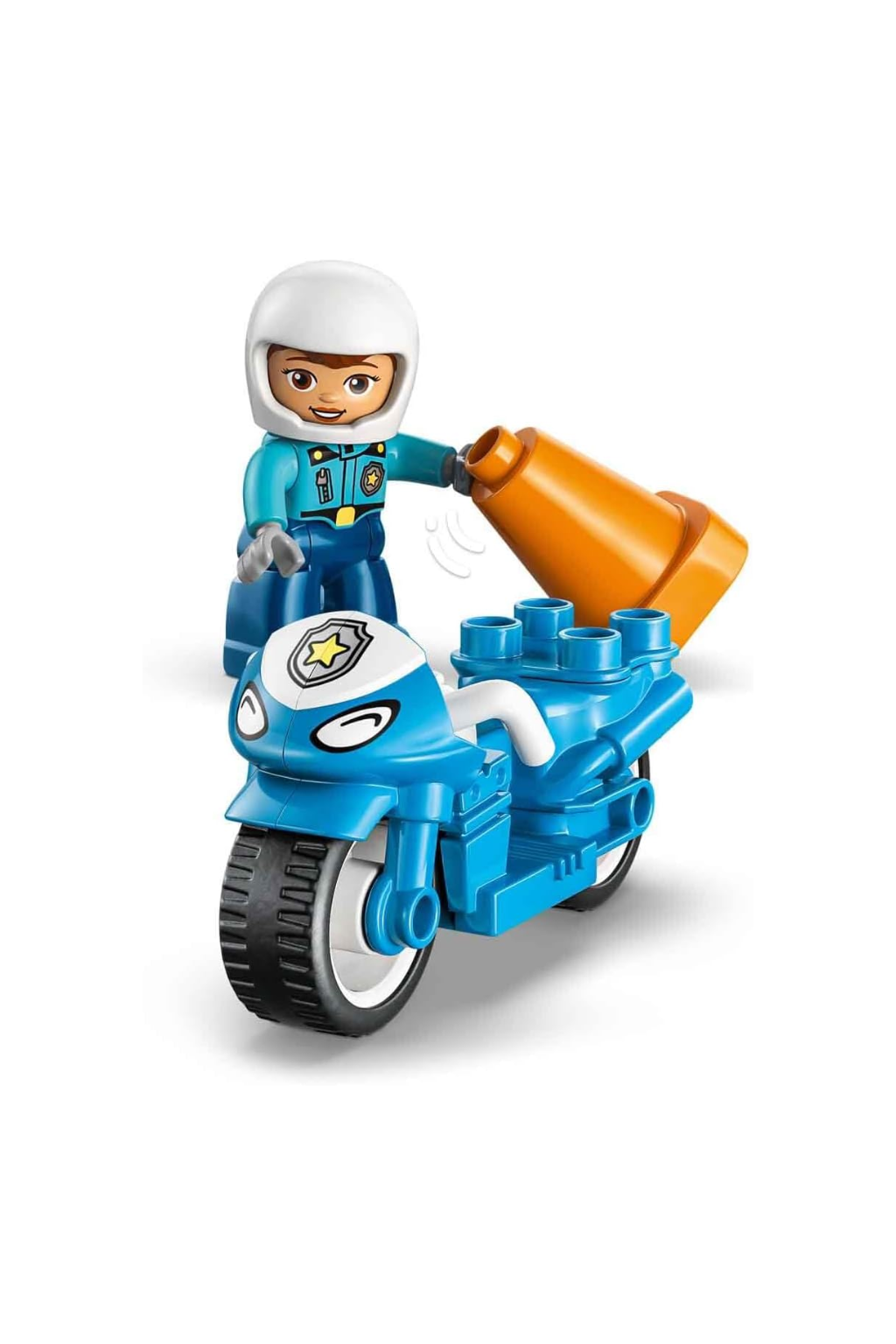 LEGO DUPLO Blue Police Motorcycle 10471