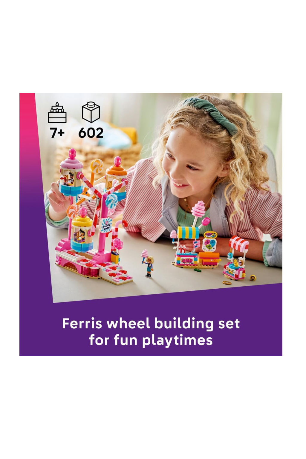 Lego Candy & Cupcake Ferris Wheel - 42700 صورة ثانوية