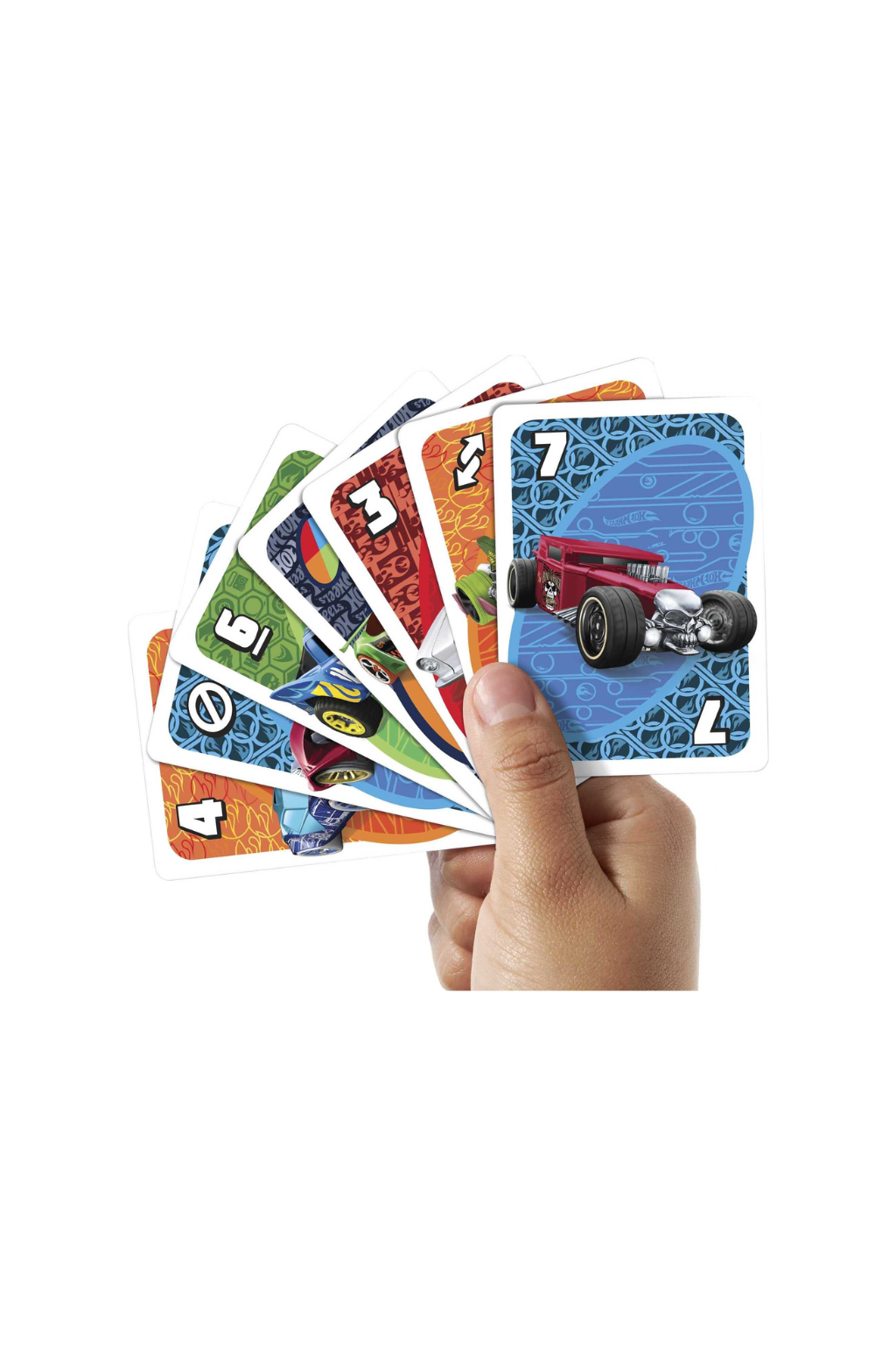 Mattel Games UNO Hot Wheels Card Game BGG53