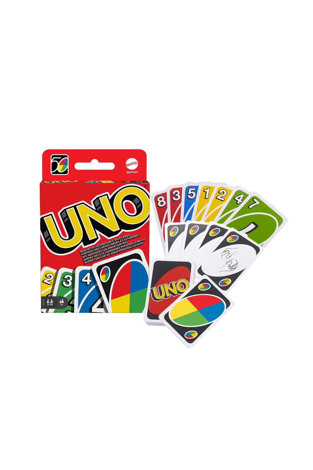 Uno Card Game Display  W2087