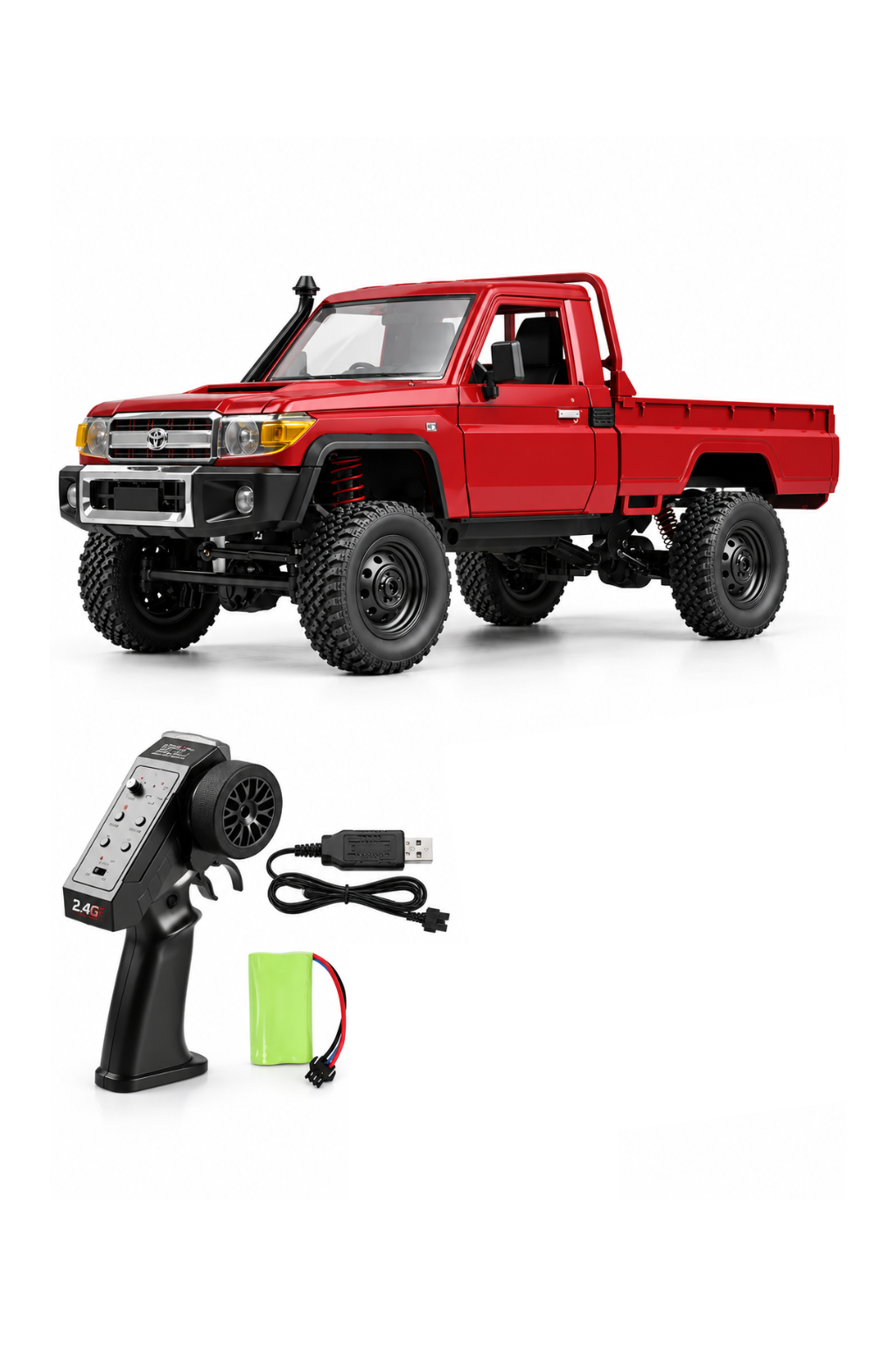 MyToys Toyota Land Cruiser Remote Control RC Car - Asst