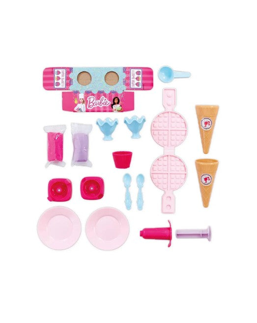 Addo Barbie Chef Dough Playset , 23-Piece  - Age 3+ صورة ثانوية