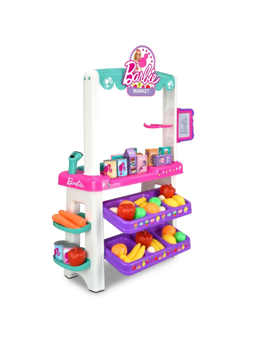 Barbie Supermarket Light & Sound Kitchen Set