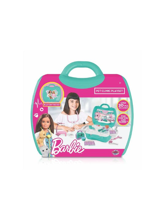 Barbie Pet Clinic Playset for Kids with Vet Accessories & Animal Care Station | Pretend Play Toy Set for Girls Age 3+