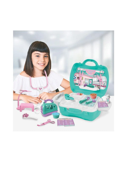 Barbie Pet Clinic Playset for Kids with Vet Accessories & Animal Care Station | Pretend Play Toy Set for Girls Age 3+