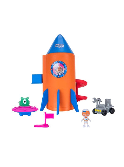 Blippi Rocket Ship Playset صورة ثانوية