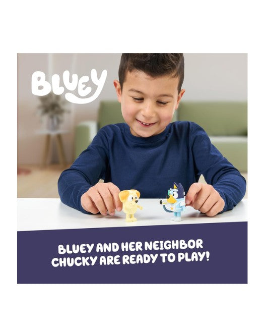 Bluey Surprise Blaster Suit Figure 2 Pack – Bluey & Chucky