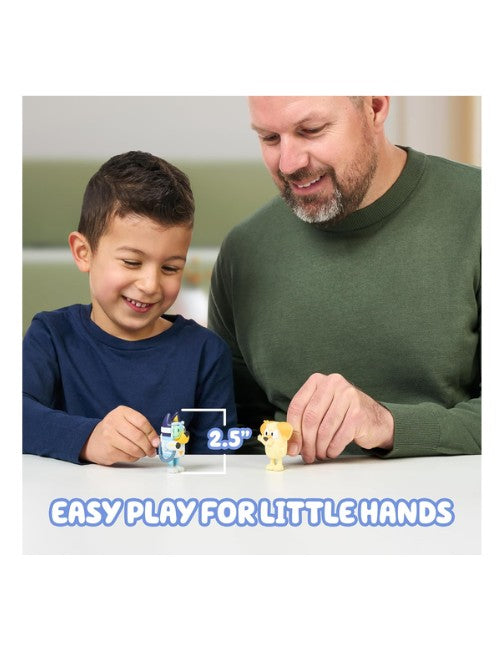 Bluey Surprise Blaster Suit Figure 2 Pack – Bluey & Chucky