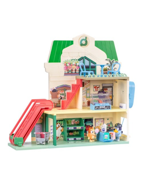 Bluey & Bingo Supermarket Playset with Figures