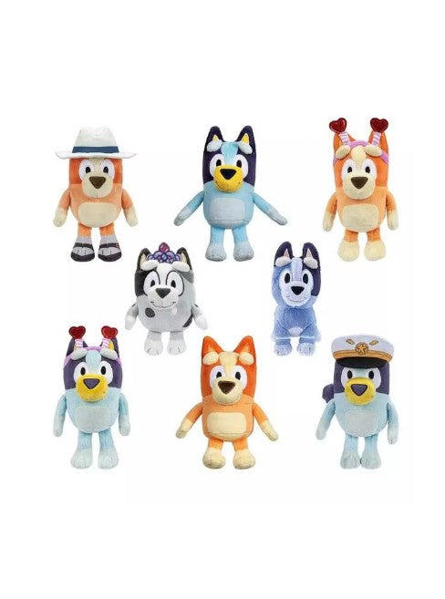 Bluey S12 Single Plush Assorted