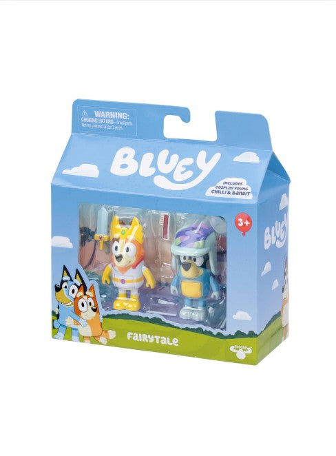 Bluey Figure 2-Pack - Fairytale Pack