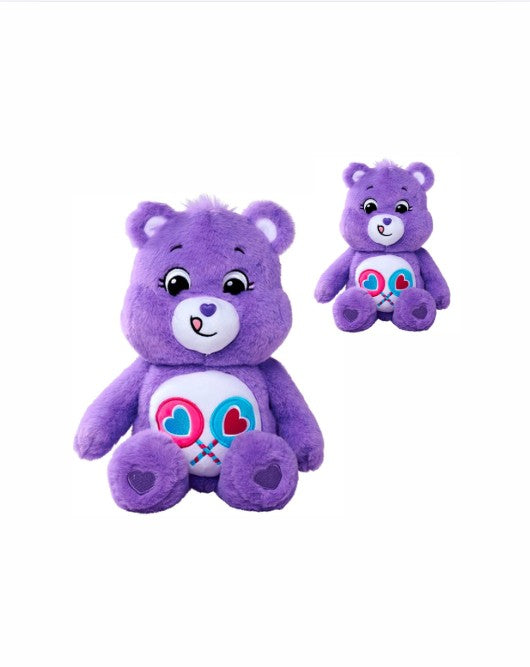Care Bears Share Bear Plush Toy 35cm - Soft Cuddly Teddy for Kids 3+