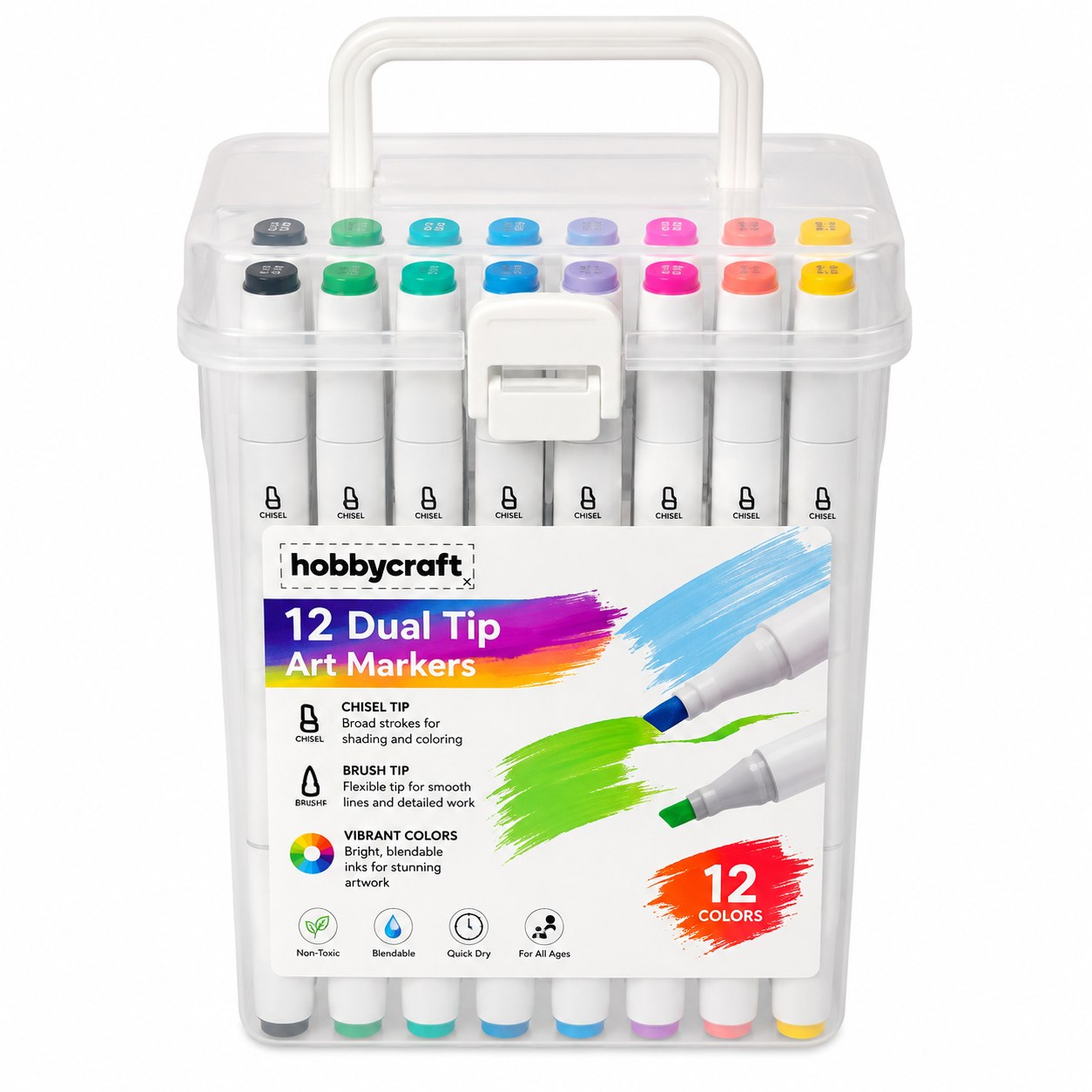 Graphic Markers – 12 Colours