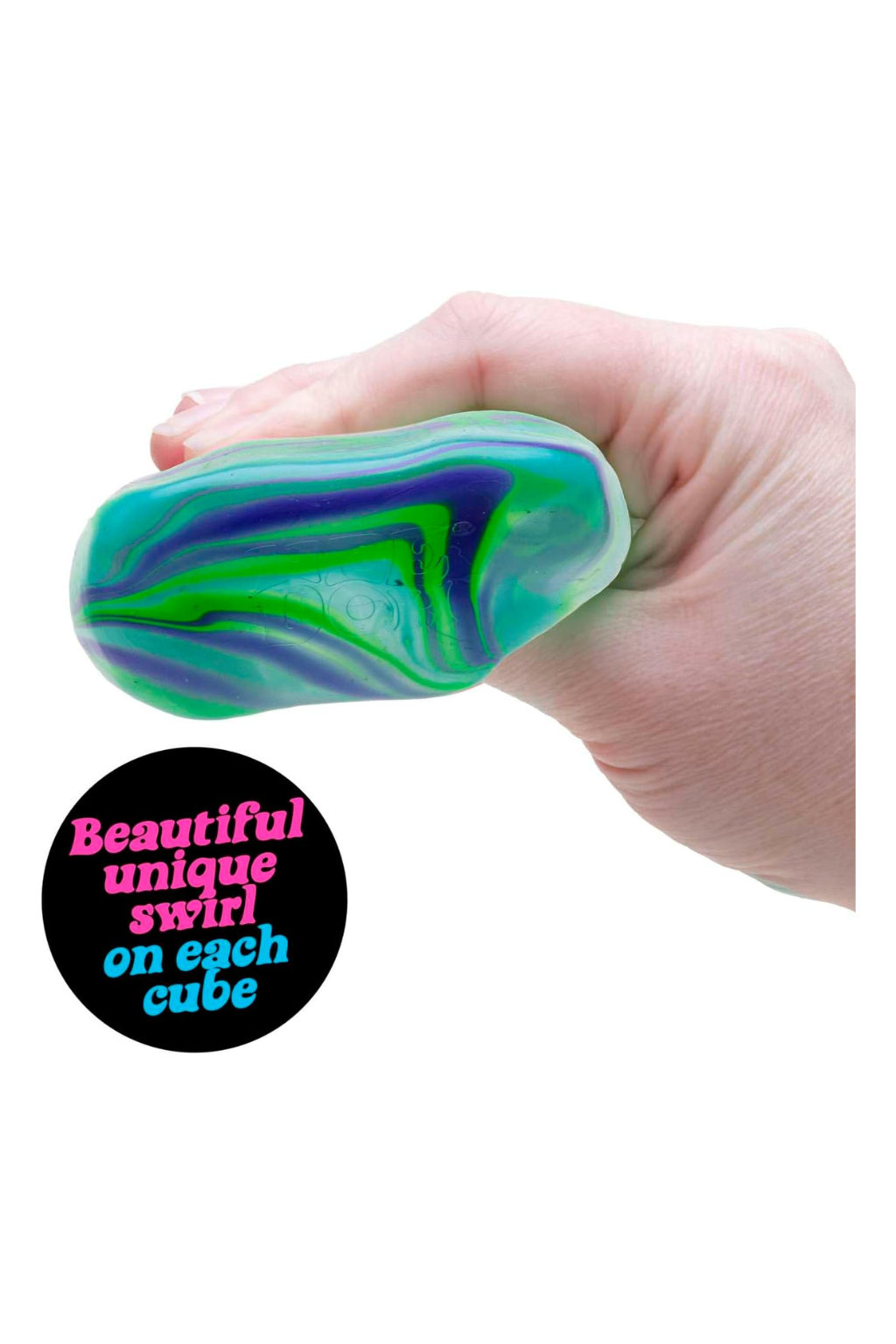Schylling Nee Doh Swirl Nice Cube -78812