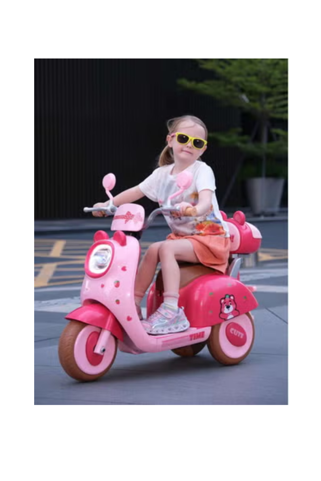 Pink Vespa Scooter Ride On