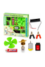 Electric Circuit Science Kit for Kids – DIY STEM Educational Physics Toy with Motor Fan, 13 × 15 × 2 cm