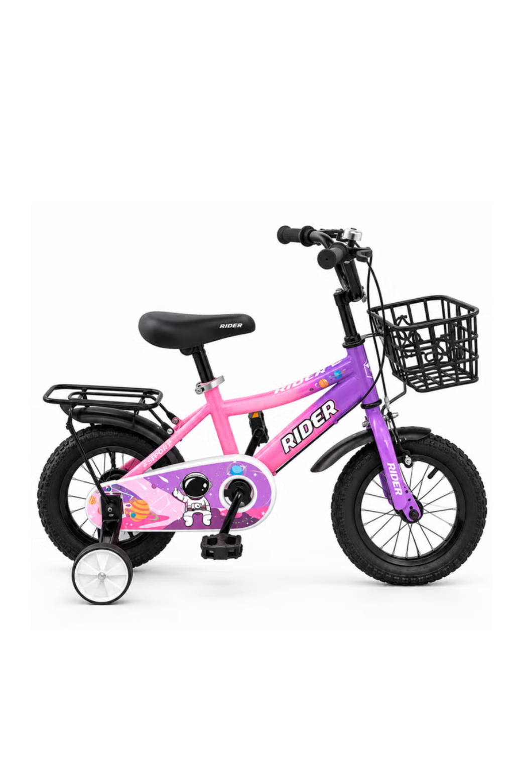 Vaux Rider Kids Bicycle 12 Inch – Pink & Purple