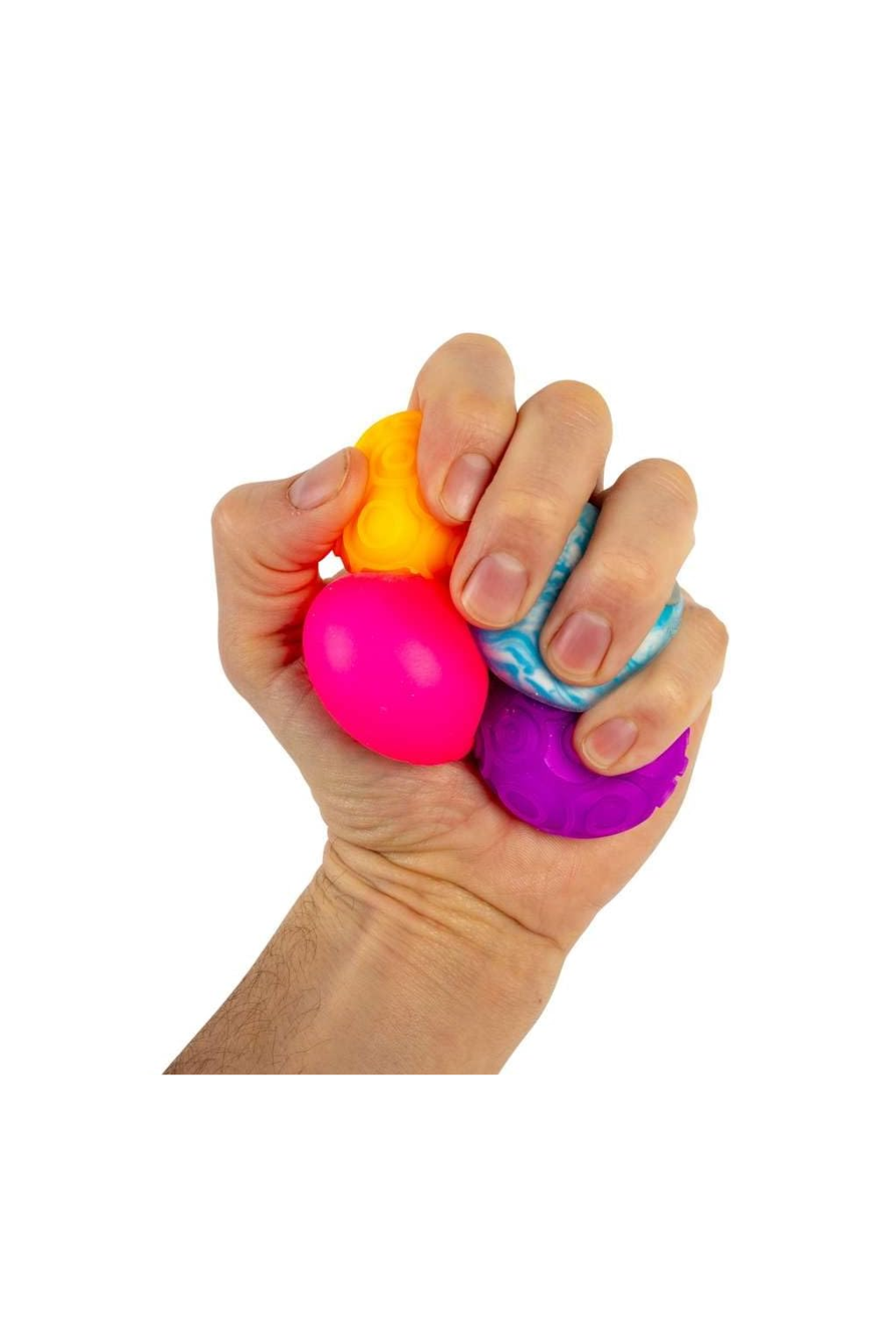 Schylling Mini Teenie Nee Doh – Mini Squishy Stress Ball - 1 Pcs