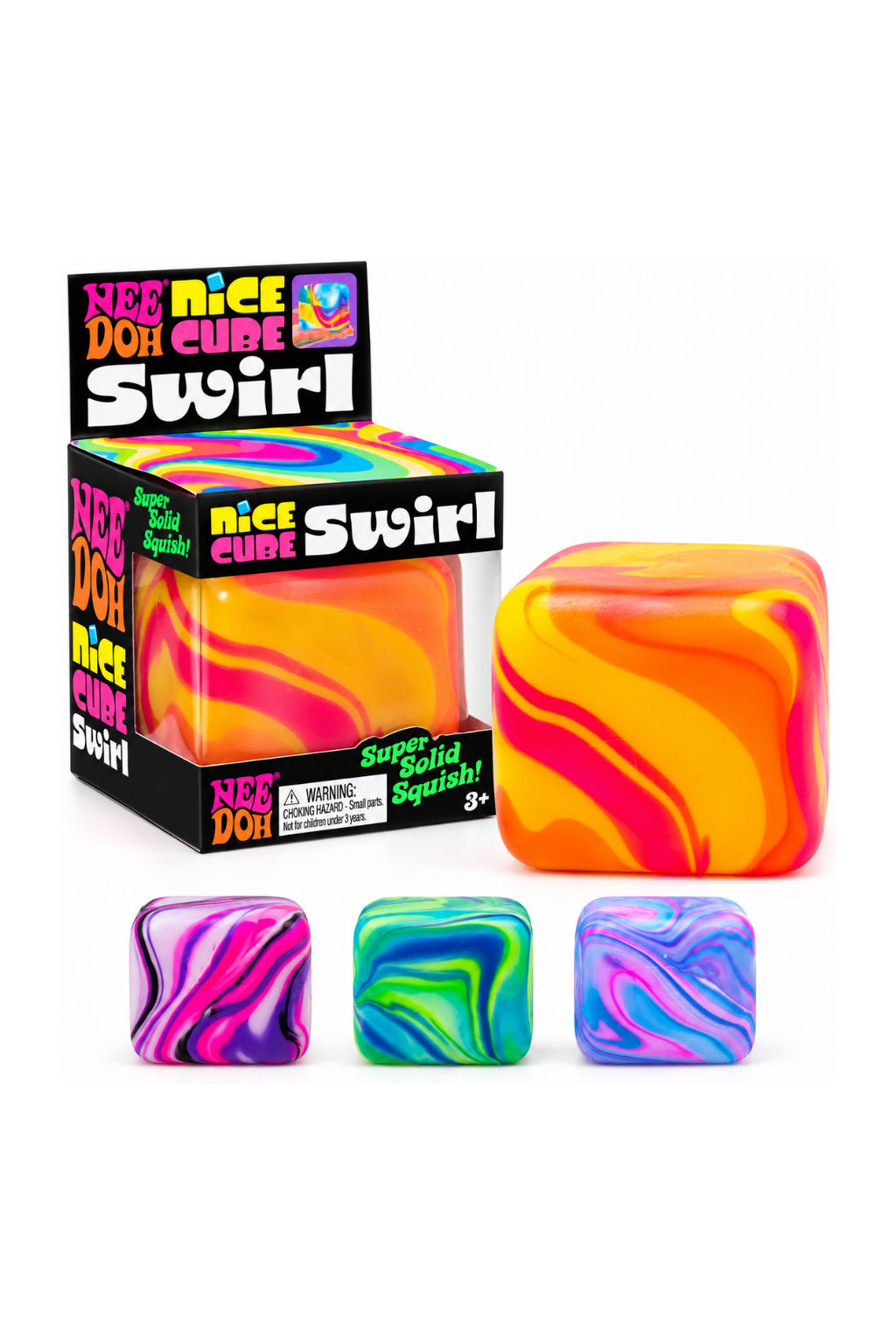 Schylling Nee Doh Swirl Nice Cube -78812