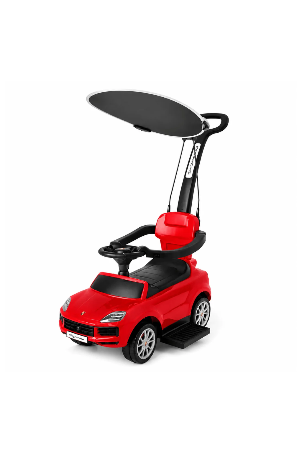 Porsche Cayenne Push Car With Shade Red – 3228C الصورة الرئيسية