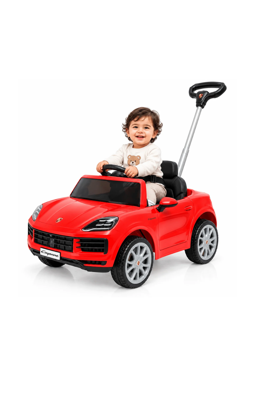 Porsche Push Car With Shade 3618 - Red