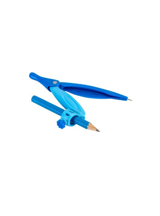 Deli EG20102 Compass with Pencil - Assorted Color 1 Piece