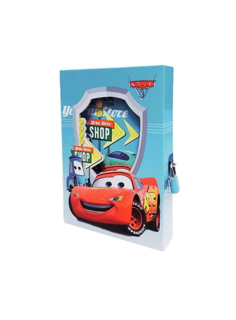 Disney Cars Assorted Children’s Diary with Lock