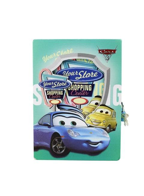 Disney Cars Assorted Children’s Diary with Lock