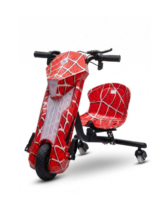 Drift Scooter Red 36V Electric Ride-On for Kids with LED Lights & Bluetooth الصورة الرئيسية