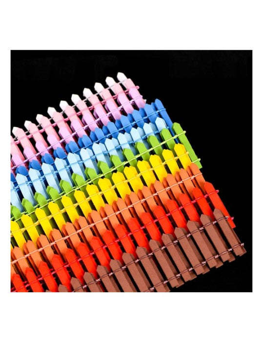 Colorful Wooden Fence Assorted Colors for Stationery Projects, DIY Crafts, Scrapbooking & School Decorations - 5 Fence Pack Asst Secondary image
