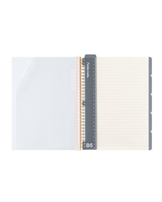 Folder Mate 3 Subject Notebook B5 120 Sheets BX12