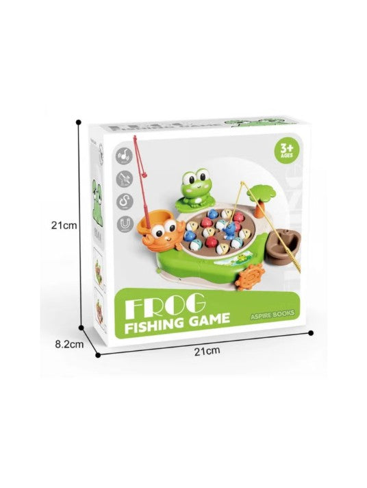 Musical Frog Fishing Game Toy Set – Interactive Educational Toy for Toddlers & Kids (Ages 3+)