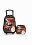 2-in-1 Kids Racing Trolley Backpack Set – Premium School Bag with Lunch Bag