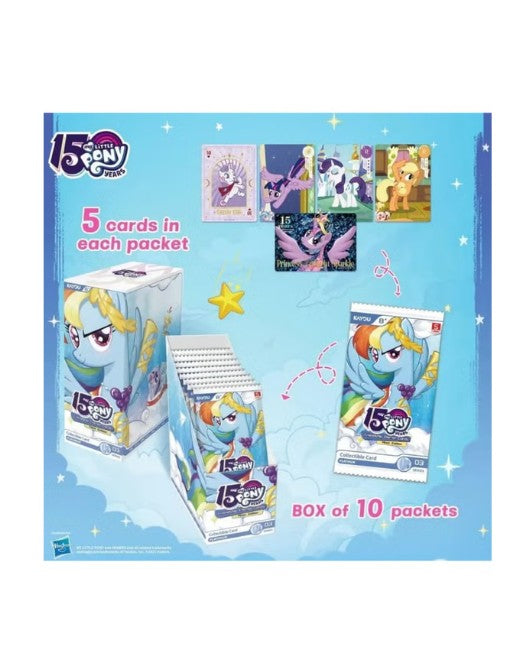 KAYOU My Little Pony Friendship Moon Edition Sea Wave 3 Box Sealed | Collectible Pony Figures | Kids Toy Set | Age 3+