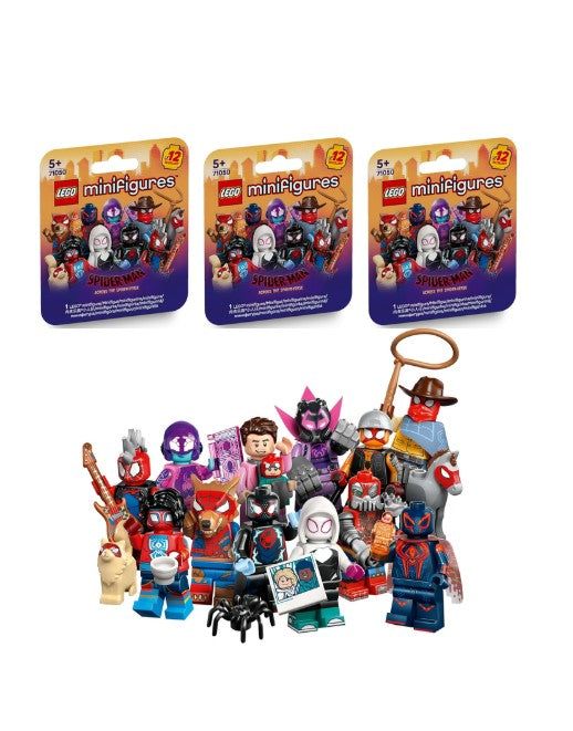 Spider-Man Across The Spider-Verse Mini Figures Pack of 3