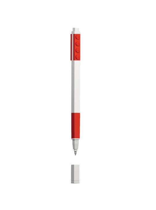 Lego IQ Pen Pal Gel Pen w/ Minifigure Red - IQ-53704
