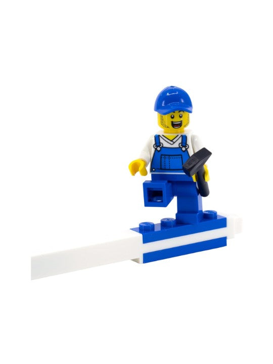 Lego IQ Pen Pal Gel Pen w/ Minifigure Blue - IQ-53702