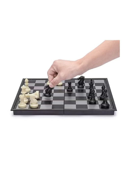 Premium Magnetic Travel Chess Set – Folding Board (36x36cm)