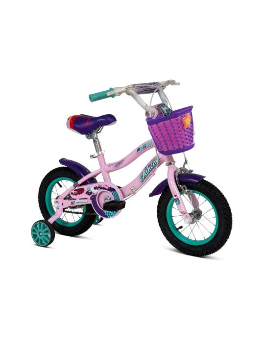Mogoo Athena Kids Bicycle 12 Inch – Light Pink صورة ثانوية