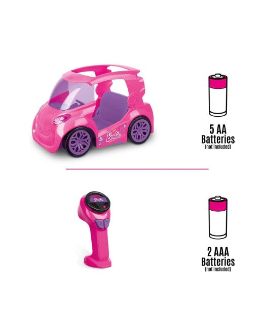 Mondo 63698 Motors – Mattel Barbie City Car 2.4 GHz Full Function RC Car